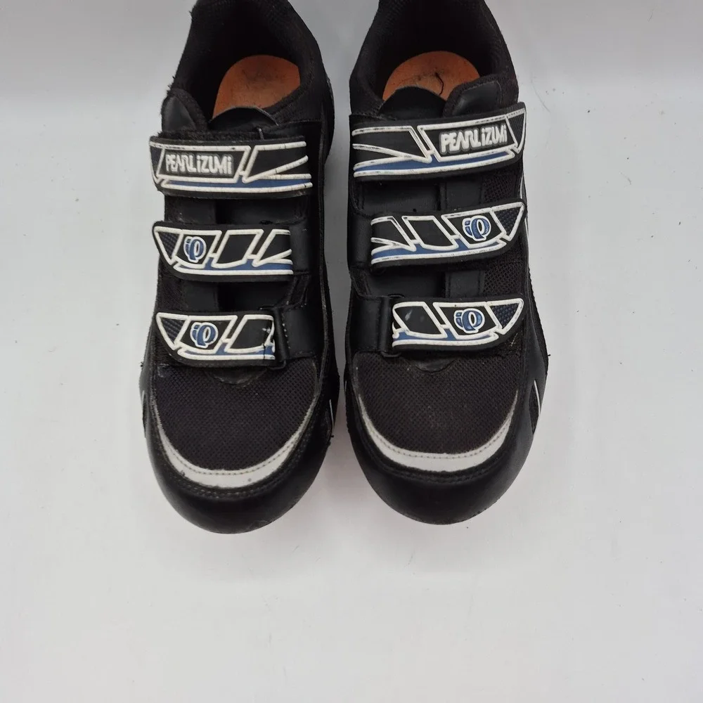 Pearl Izumi Mountain Cycling‎ Shoes Mens 7.5 EU 40 Black SPD 2-Bolt MTB Cleats